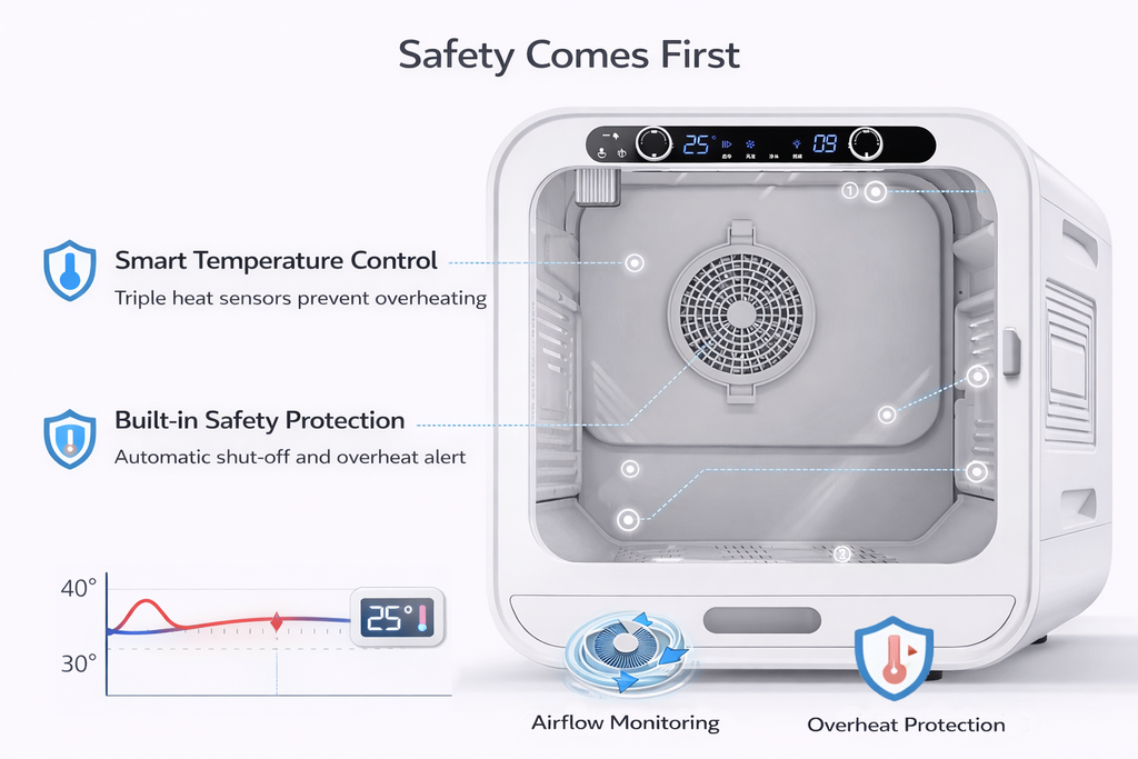 Smart Pet Dryer Box (72L) – The Ultimate Stress-Free Grooming