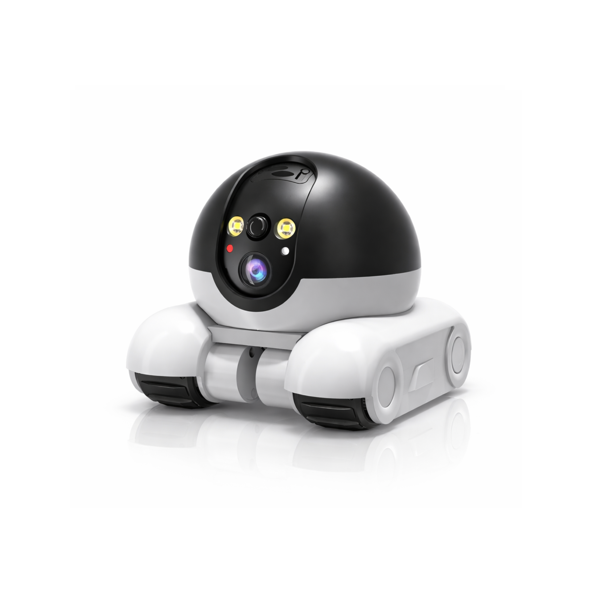 Smart Mobile Robot Camera: 360° All-Terrain Home & Pet Monitor