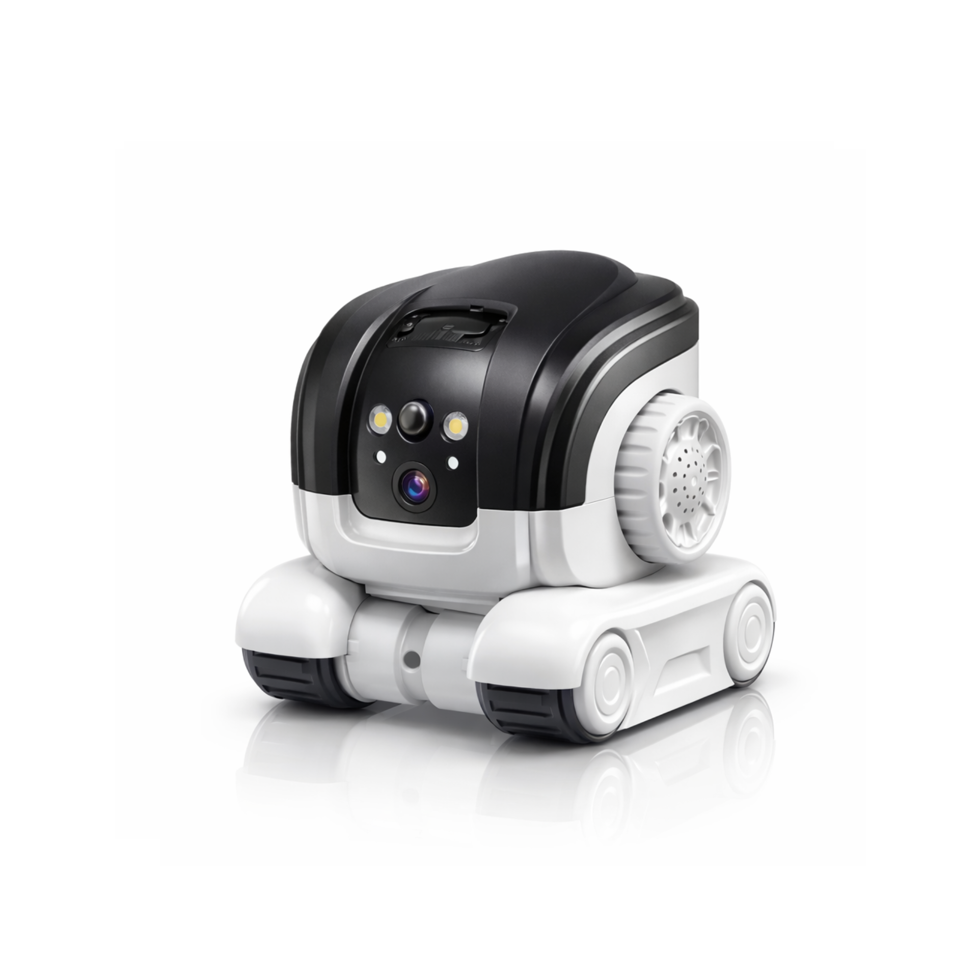 Smart Mobile Robot Camera: 360° All-Terrain Home & Pet Monitor
