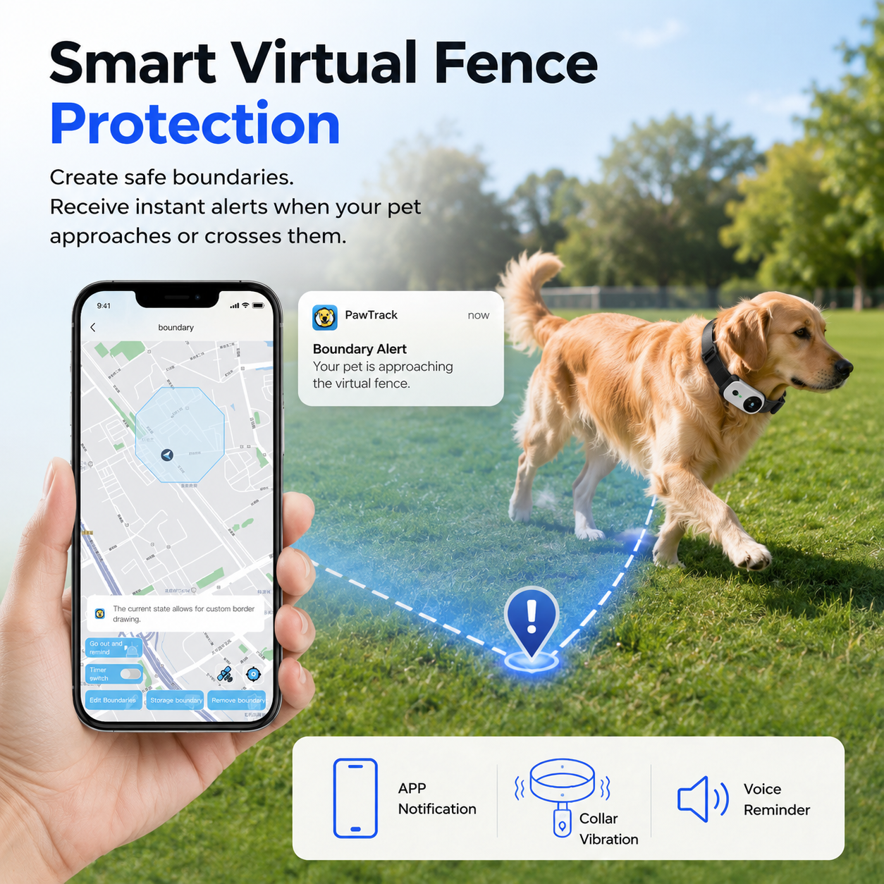 Smart Pet GPS Camera Collar