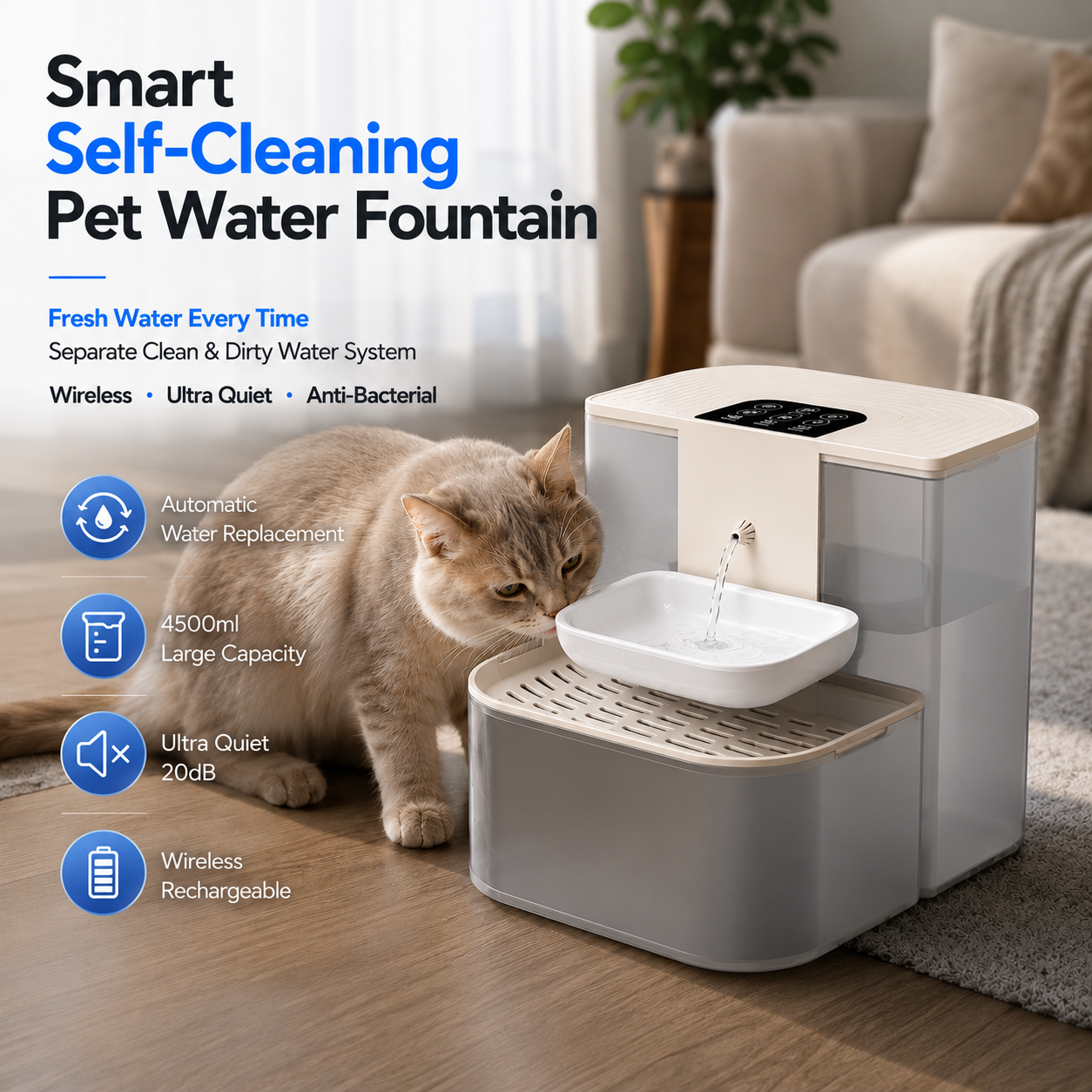 Pet Smart Water Fountain