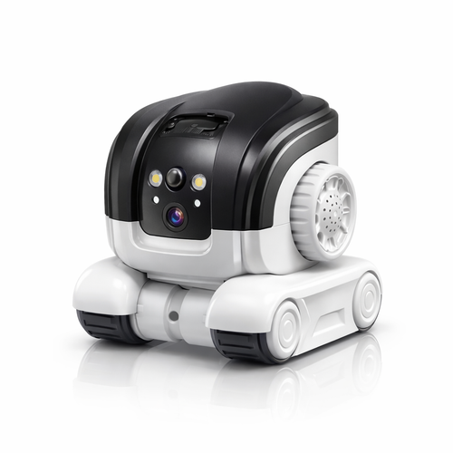 Smart Mobile Robot Camera: 360° All-Terrain Home & Pet Monitor