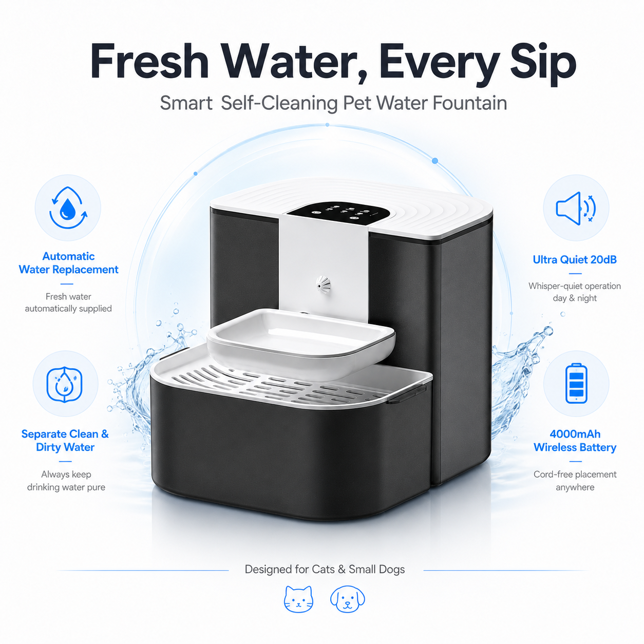 Pet Smart Water Fountain