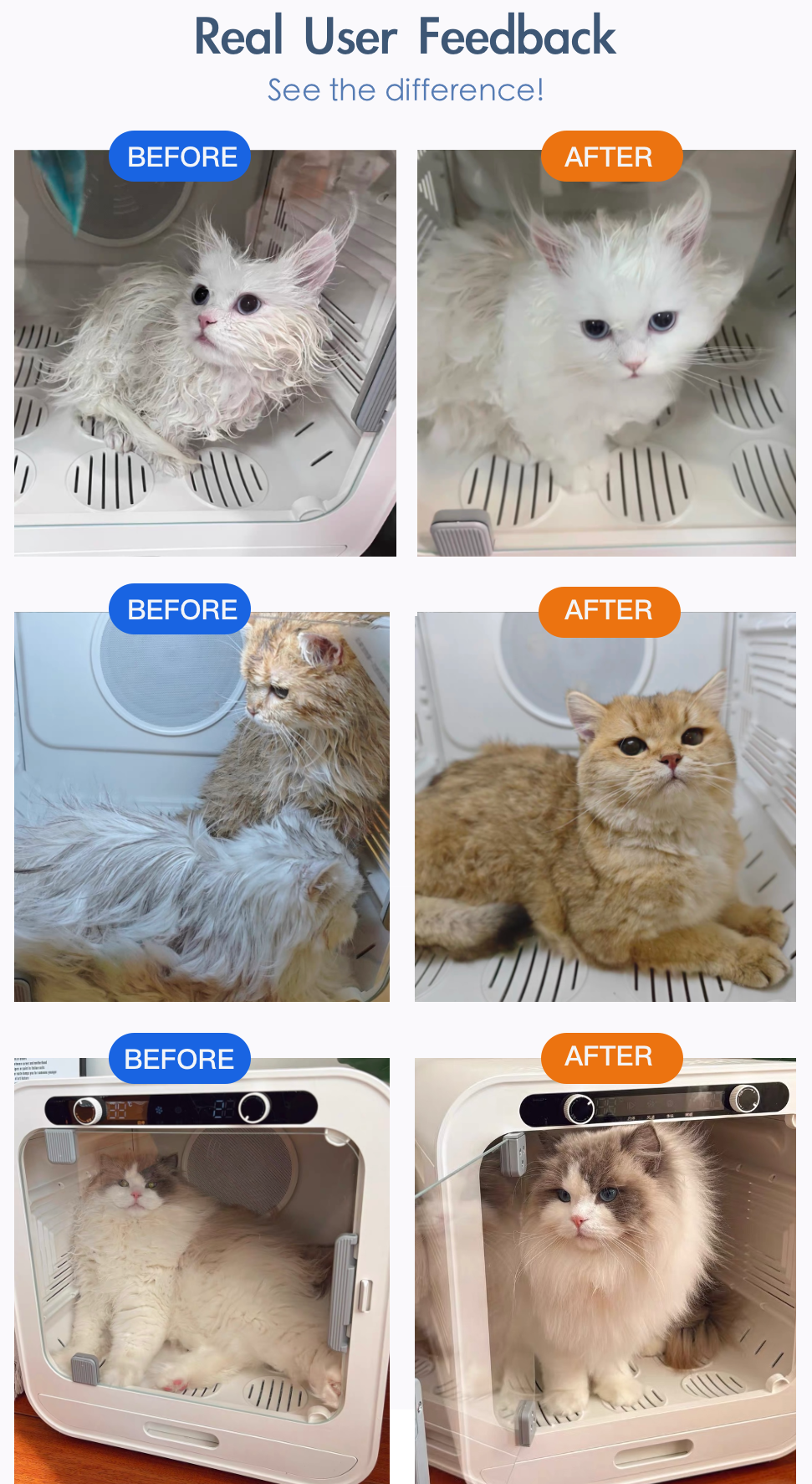 Smart Pet Dryer Box (72L) – The Ultimate Stress-Free Grooming